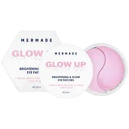 Патчі під очі Mermade Brightening & Glow Mono/Disaccharides complex silk protein освітлюючі гідрогелеві 60 шт.