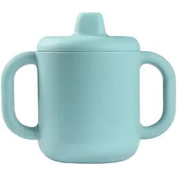 Поильник силиконовый Beaba 170 мл синий (913524)