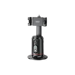 Монопод XO SS16 facial tracking automatic AI bluetooth tracking selfie stick Чорний - мініатюра 6