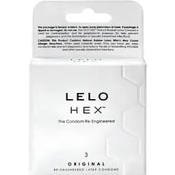 Презервативы Lelo Hex Original 3 шт.