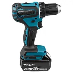 Шурупокрут-дриль акумуляторний Makita DDF485SFJ 18B 1х3 А/год 27-50 Нм 0-500·0-1900 об/хв кейс 1.7 кг - мініатюра 7