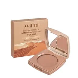 Контуринг для обличчя Neverti Creamy Dimension Waterproof Contrast Contour (NP204), 001 Truffle Бежевий