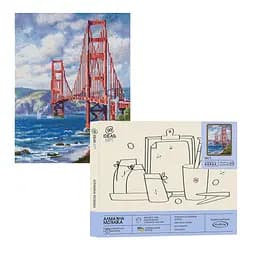 Набір з алмазною мозаїкою "Міст", 40*50 см, IDEA2-CK2966