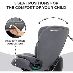 Автокрісло Kinderkraft Oneto3 i-Size Cool Grey KCONE300GRY0000 (00-00305211) - мініатюра 11