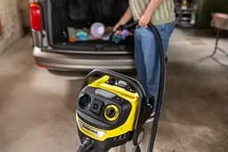 Karcher Пилосос професійний WD 7 Control PS 30/6/35/T 1400Вт 290мБар контейнер 30л 8.7кг - мініатюра 7