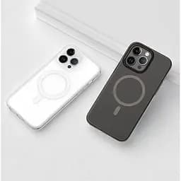 Чохол Vokamo Glacier для iPhone 15 Pro з магнітом чорний матовий - мініатюра 8