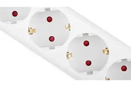 Фільтр живлення REAL-EL RS-6 Protect M 1.8м White (EL122300031) - мініатюра 4