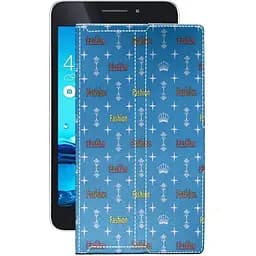 Чехол StatusCASE из экокожи для планшета Asus MeMo Pad 7 ME375Cl Фэшн голубой