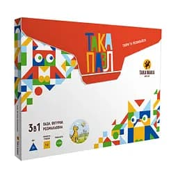 Пазлы для детей Котик 960186 (200001-UA) с раскраской