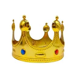Карнавальна корона Короля золото KA-23-1397, у пакеті