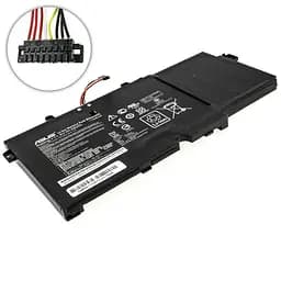 Акумулятор для ноутбука Asus B31N1402 (Q551, Q551N, N591L, N592UB series) 11.4V 4110 mAh 48Wh Black (0B200-01050000) - мініатюра 2