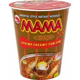 Локшина швидкого приготування Mama Вершковий Том Ям у стакані 70г