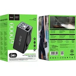 Зовнішній акумулятор Hoco Distant J138 60000mAh 22.5W Black [124994] - мініатюра 7