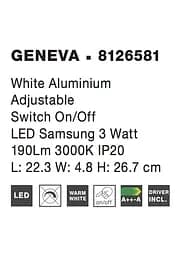 Бра Nova Luce GENEVA 8126581 - мініатюра 4