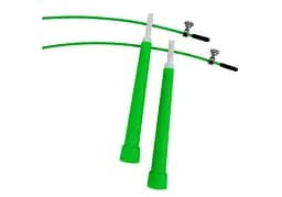 Швидкісна скакалка EasyFit Speed ​​Cable Rope 3 м із сталевим тросом зелена (EF-1423-Gr) - мініатюра 4