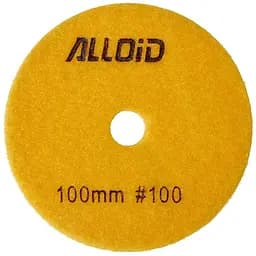 Круг алмазний Alloid Building Tools Star шліфувальний на липучці 100 мм зерно 100 (DD-63370)
