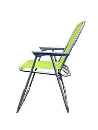 Складний стілець Levistella GP20022306 LIME, зелений, для дачі, висота 75 см, допустиме навантаження 100 кг - мініатюра 2