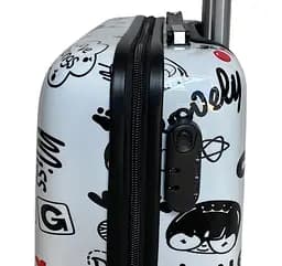 Валіза маленька Madisson Snowball 96820Y полікарбонат S Різнокольорова - мініатюра 5