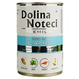 Влажный корм для собак Dolina Noteci Premium с ягнятиной 400 г