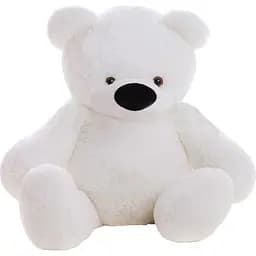 Большой плюшевый медведь Alina Бублик 200 см белый