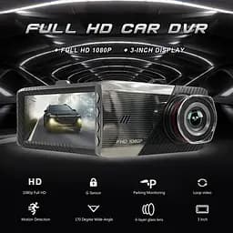 Автомобільний відеореєстратор DVR-T666Y (1 камера) HD 1080P - мініатюра 3