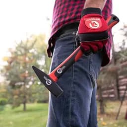 Молоток слюсарний c ручкою з фібергласу 500г INTERTOOL HT-0205 - мініатюра 6