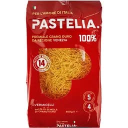 Набір макаронних виробів Pastelia Vermicelli 400 г + Cavatappi 400 г +  Fusilli 400 г + Пера 400 г - мініатюра 2