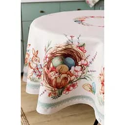 Скатертина Прованс Злагода кругла Dx136 см (34141)