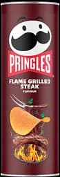 Чипсы Pringles со вкусом Стейк на гриле Flame Grilled Steak 165 г