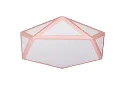 Люстра стельова LED Levistella 752L67 PINK, 70W, регульована температура кольору, біло-рожевий, сучасний стиль для дому
