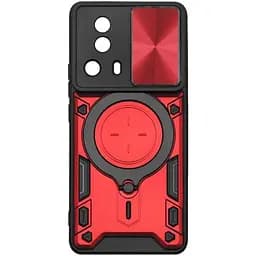 Чохол накладка з кільцем Armor CamCap Xiaomi 13 Lite Red
