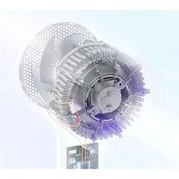Фен Xiaomi Mijia Negative Ion Hair Dryer H301 Purple + (перехідник на EU розетку) (CMJ03ZHMV) - мініатюра 2