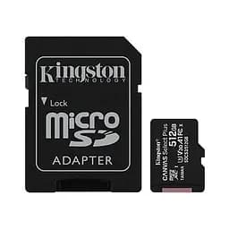Карта пам'яті microSDXC 512Gb Canvas Select Plus Kingston teh0020720