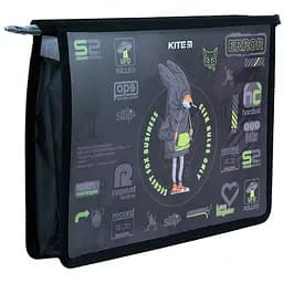 Папка на молнии Kite Fox Rules A4+ (K24-428-2)