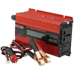 Преобразователь постоянного тока UKC 12V-220V 500W LCD KC-500D инвертор для автомобиля 12В-220В