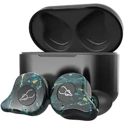 Беспроводные Bluetooth наушники Sabbat E12 Ultra Dream Stone c поддержкой aptX черно-зеленые