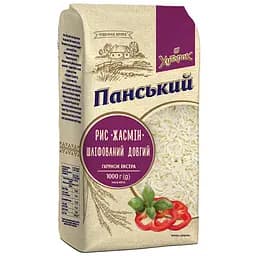 Рис Жасмін Хуторок Панський шліфований довгий 1 кг 