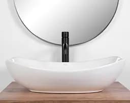Умивальник Rea Tango 36x63 white (REA-U5610), Глянцева - мініатюра 2