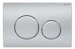 Клавіша змиву Geberit Delta20 хром матовий 115.127.46.1