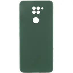 Чохол Silicone Cover Lakshmi Full Camera (AAA) для Xiaomi Redmi Note 9 / Redmi 10X Зелений / Cyprus Green