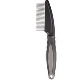 Гребінець для собак Flamingo з тонкими круглими зубчиками 21х5.5 см зубів 35 шт.