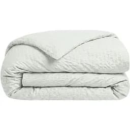 Підковдра полуторна Cosas Snow з текстурованої бавовни 145х210 см (101WaffleCottonWhite_145x210q)