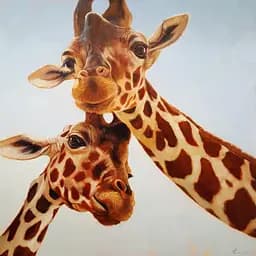 Картина постер на полотні BrushMe Споріднені душі