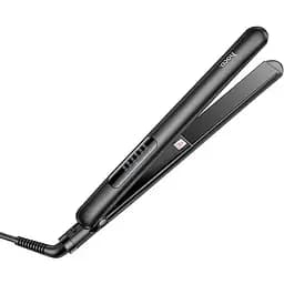 Випрямляч плойка для волосся Hoco HP40 прасування для волосся 6 режимів температури Чорний 40 Вт