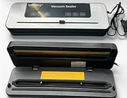 Вакуумный аппарат RB-2335 с ножом 5 режимов работы 10 пакетов 120 Вт Черный