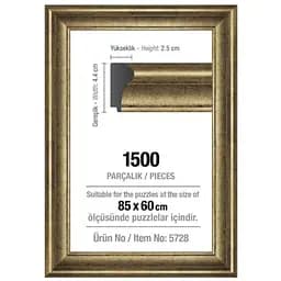 Рамка для пазлів Art Puzzle 1500 ел. 42 мм срібна (5728)