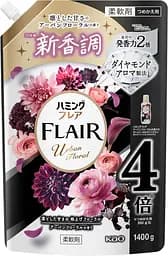 Японський кондиціонер для білизни Kao Humming Flair Urban Floral квітковий аромат 1400 г (поповнення)