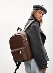 Жіночий рюкзак Sambag Talary шоколадний 35 х 25 х 12 см (35312020)