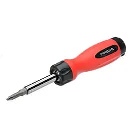 Отвертка с двусторонними битами Intertool 4-в-1 VT-1008