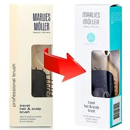 Щітка масажна маленька Travel Hair & Scalp Brush Marlies Moller - мініатюра 4